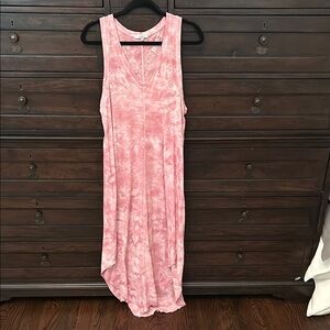 Z Supply Pink Asymmetrical Dress